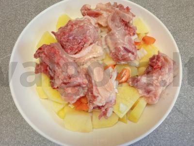 Namų stiliaus troškinys lėtoje viryklėje Žingsnis 4