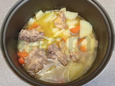 Namų stiliaus troškinys lėtoje viryklėje Žingsnis 7