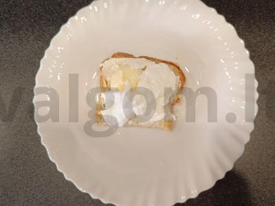 Sumuštinis su poširuotu kiaušiniu pusryčiams Žingsnis 6