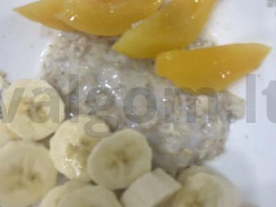 Kasha „Vaisinė“ su vyšniomis Žingsnis 4