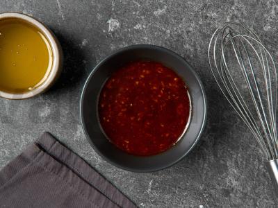 Nudeginta makaronai su jautiena korėjietišku stiliumi Žingsnis 3