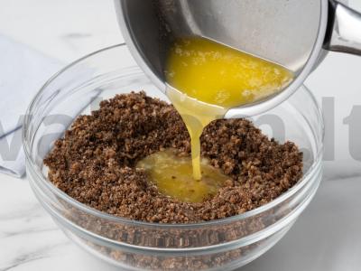 Galutinis šokoladinis kremas be kepimo Žingsnis 3