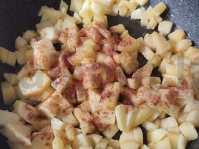 Pynė su obuoliais Žingsnis 2