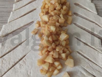 Pynė su obuoliais Žingsnis 4