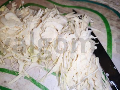 Raudona barščiai su paprikomis Žingsnis 3