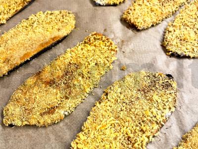 Baklažanų ritinėliai su varškės sūriu Žingsnis 4