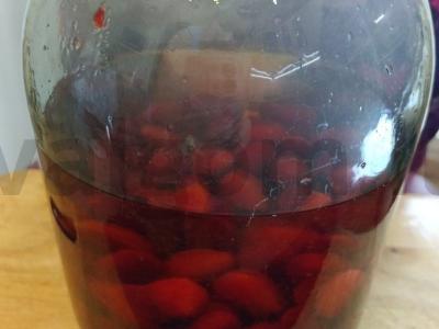 Šaltalankių kompotas su citrinos rūgštimi Žingsnis 7