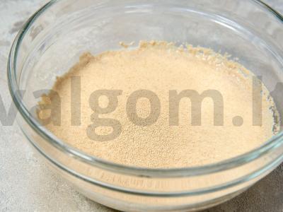 Žuvies pyragas su majonezu Žingsnis 1