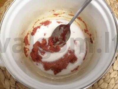 Pomidorų padažas „Kaip darželyje“ Žingsnis 3