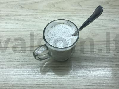 Chia sėklų ir mango pudingas Žingsnis 3