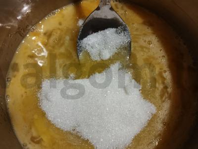 Obuolių pyragas „Belosnežkin“ Žingsnis 1