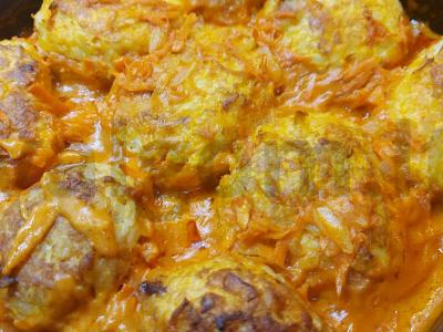 Koldūnai su ryžiais ir vištienos faršu Žingsnis 11