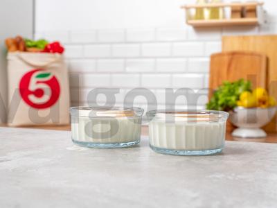 Švelnus plakto grietinėlės desertas pagrindine nuotrauka