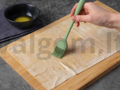 Upėtakis su varškės sūriu filo tešloje Žingsnis 4