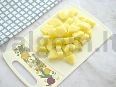 Šči su kiauliena ir pomidorų pasta Žingsnis 3