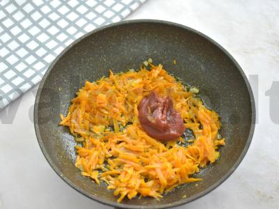 Šči su kiauliena ir pomidorų pasta Žingsnis 5