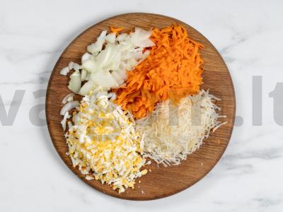 Kepeninė salota Žingsnis 2