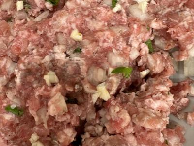 Makaronų lizdai su faršu po sūriu Žingsnis 4