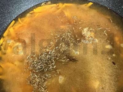 Makaronų lizdai su faršu po sūriu Žingsnis 7