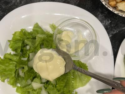 Greitas salotas su krevetėmis Žingsnis 3