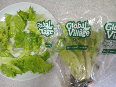 Salotas su kalakutiena, vyšniniais pomidorais ir brie sūriu Žingsnis 1