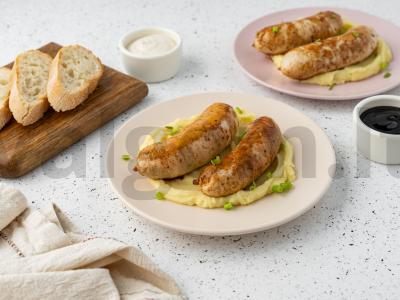 Namų dešrelės iš kalakutienos pagrindine nuotrauka