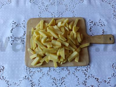 Sriuba su silke pomidorų padaže, grikių ir daržovių Žingsnis 2