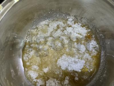 Namų grietinėlės karamelė su grietinėlėmis Žingsnis 6