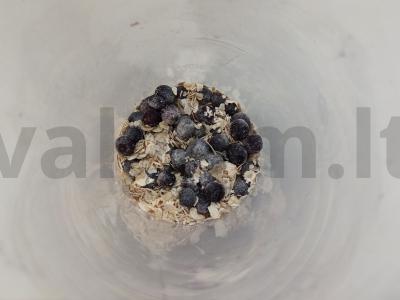 Mėlynių smoothie per 30 minučių Žingsnis 1