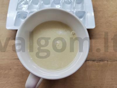 Bealkoholinė „Pina colada“ Žingsnis 2