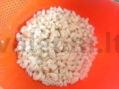 Makaronai su sojų padažu ir krienodaru Žingsnis 3