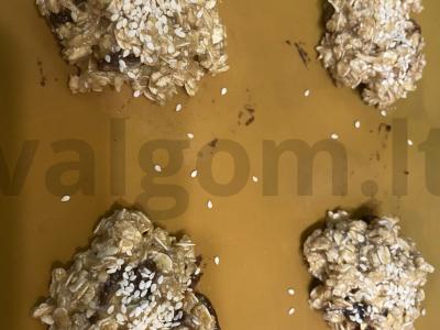 Avižiniai namų sausainiai Žingsnis 9