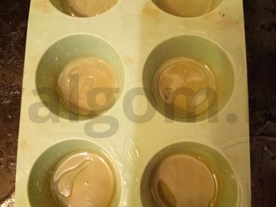 Vaniliniai keksiukai iš blynų miltų Žingsnis 4