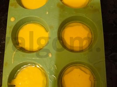 Vaniliniai keksiukai iš blynų miltų Žingsnis 5