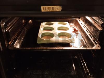 Vaniliniai keksiukai iš blynų miltų Žingsnis 6