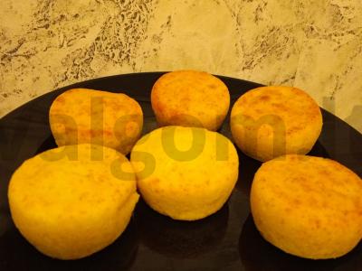 Vaniliniai keksiukai iš blynų miltų pagrindine nuotrauka