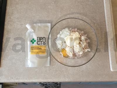 Žuvies blynai su lydytu sūriu Žingsnis 5