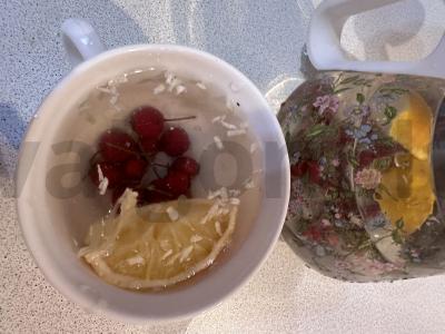 Arbata „Vakarinė“ su šermukšniu ir citrina pagrindine nuotrauka