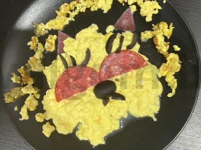 Omletas „Katinas“ pagrindine nuotrauka
