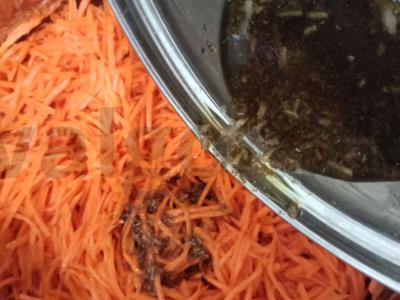 Korėjietiška morkytė su aštriu skoniu Žingsnis 6