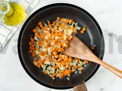 Daržovių troškinys su grybais ir baklažanais Žingsnis 3