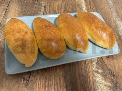 Kibinai su bulvių koše ir dešra pagrindine nuotrauka