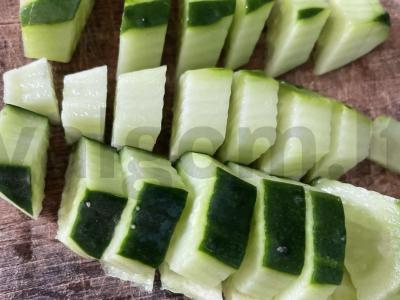 Salotas „Paprikano“ su rukola Žingsnis 1