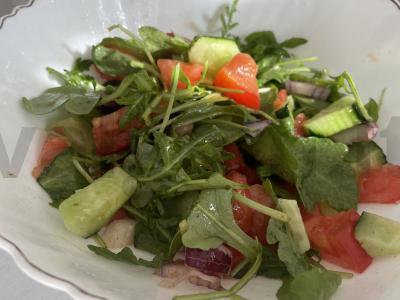 Salotas „Paprikano“ su rukola pagrindine nuotrauka