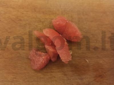 Arbatos gėrimas su greipfrutu Žingsnis 1