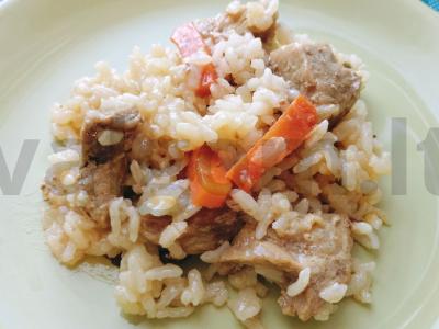 Kumpio plovas su daržovėmis pagrindine nuotrauka