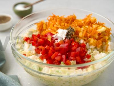 Ryžių apkepas su cukinijomis Žingsnis 9