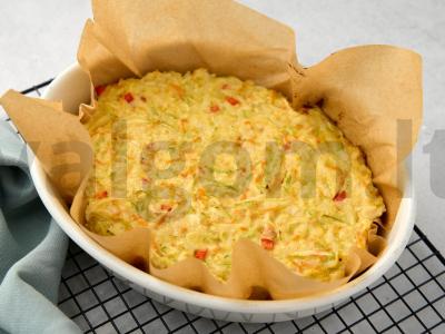 Ryžių apkepas su cukinijomis Žingsnis 11