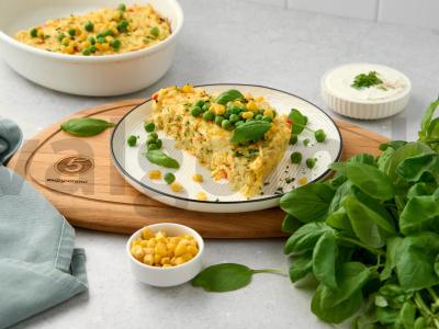 Ryžių apkepas su cukinijomis pagrindine nuotrauka