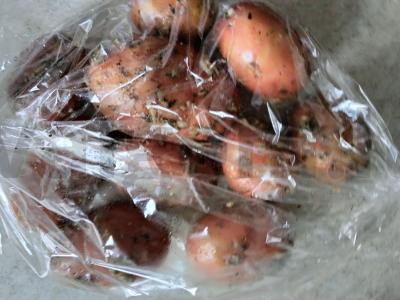 Kvapni jauna bulvė su česnaku Žingsnis 5